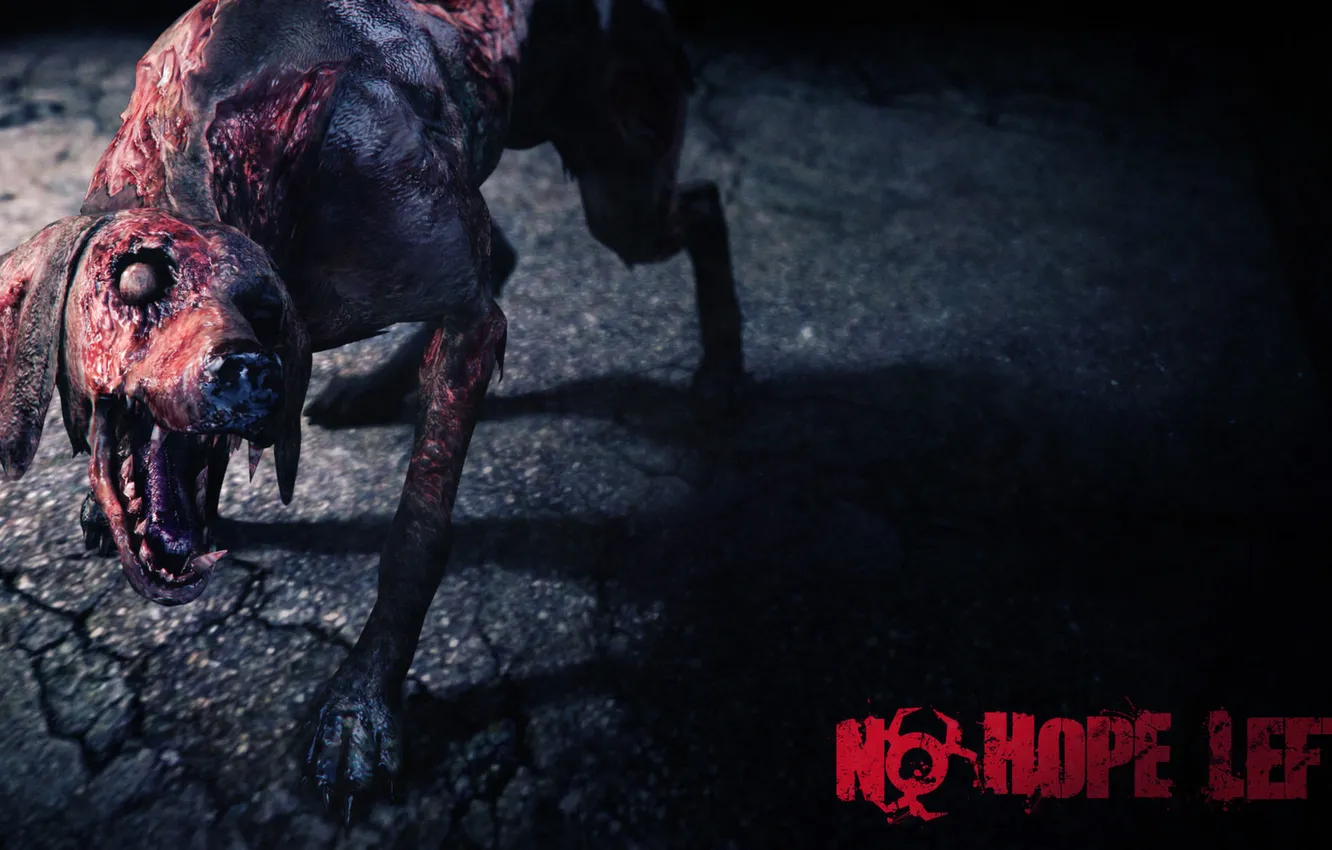 Фото обои zombie, dog, Resident Evil 6, Biohazard 6, C-virus