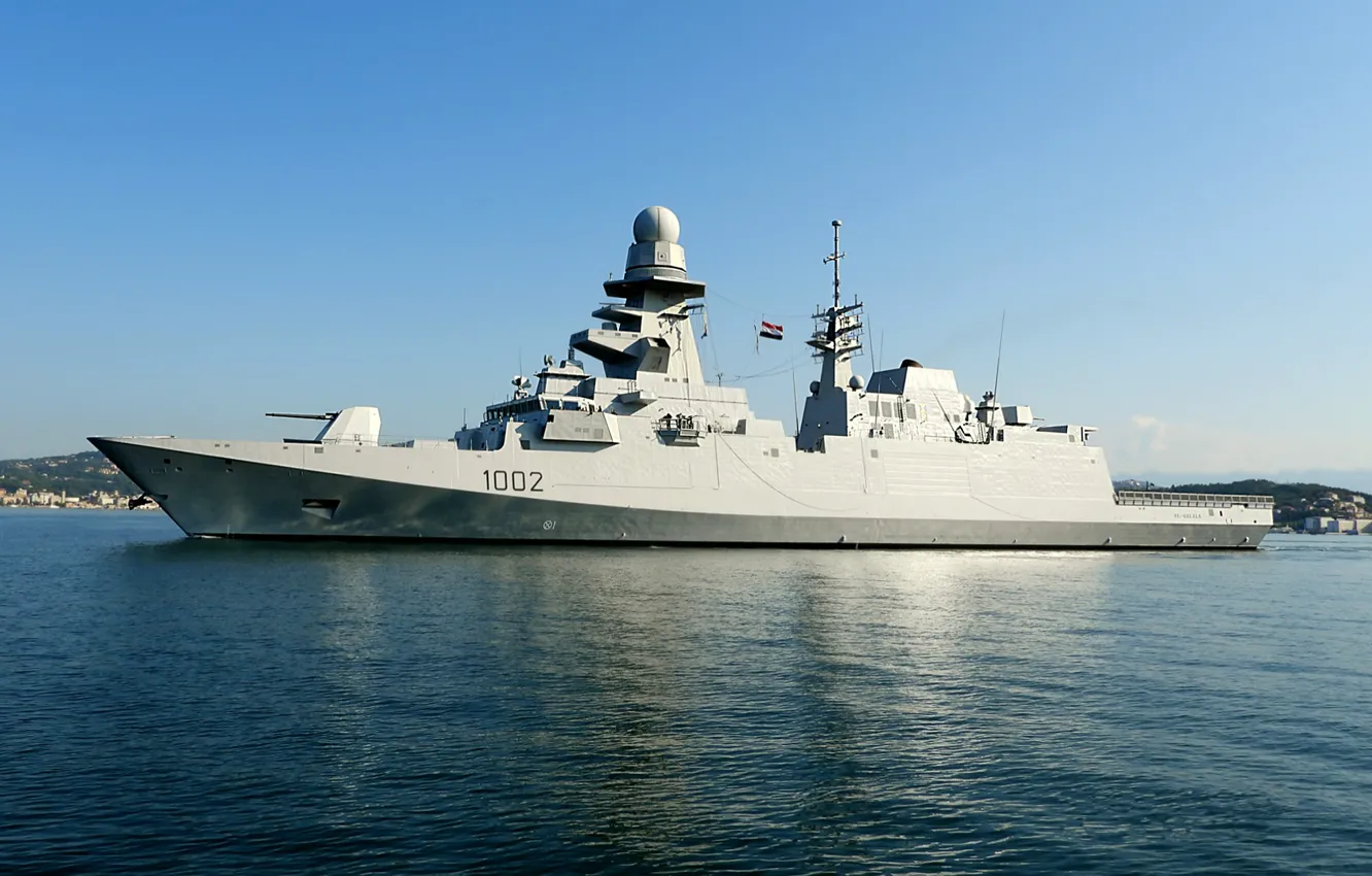 Фото обои фрегат, Al Galala, ВМС Египта