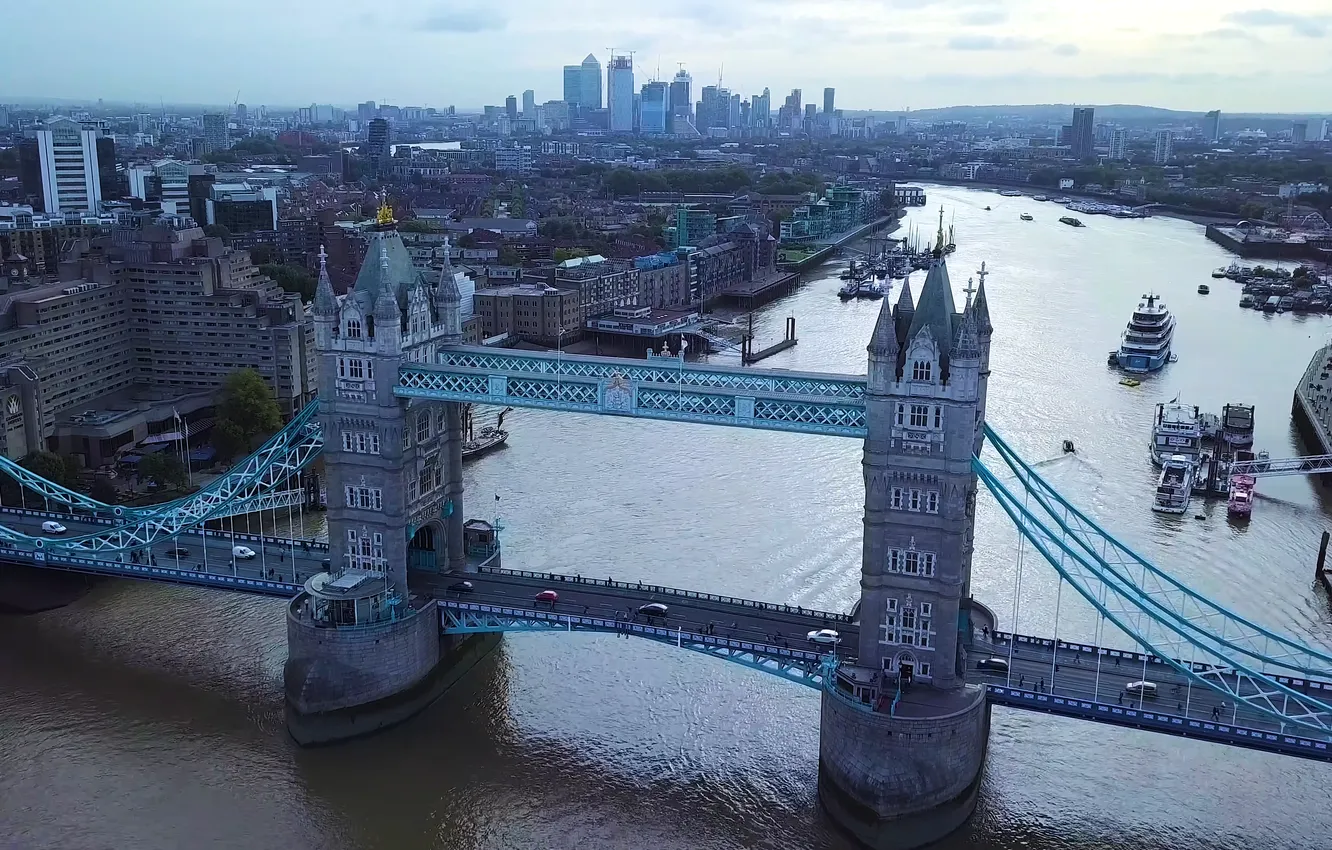 Фото обои Tower Bridge, London, England, 8K