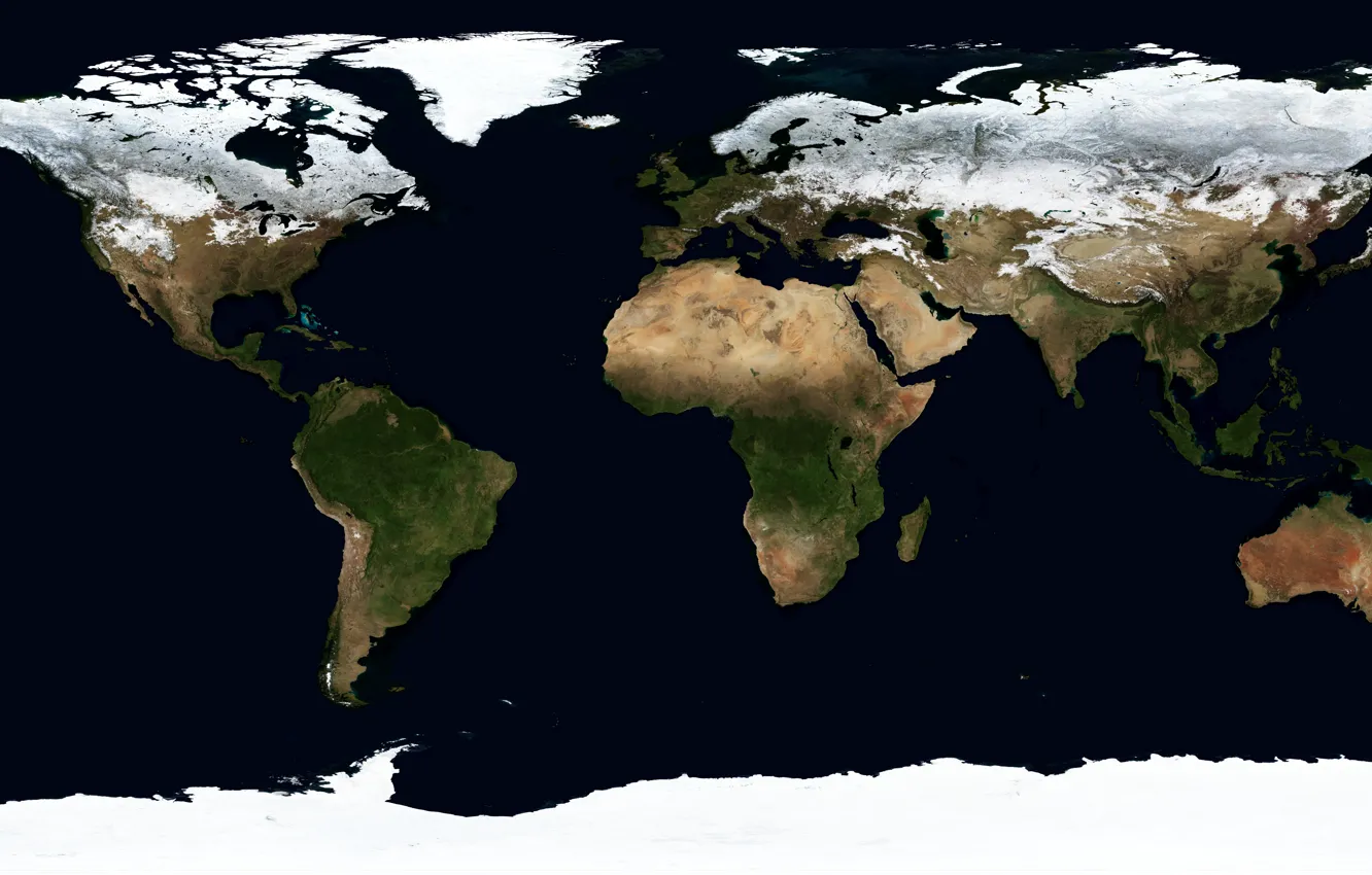 Фото обои земля, world, NASA, вид из космоса