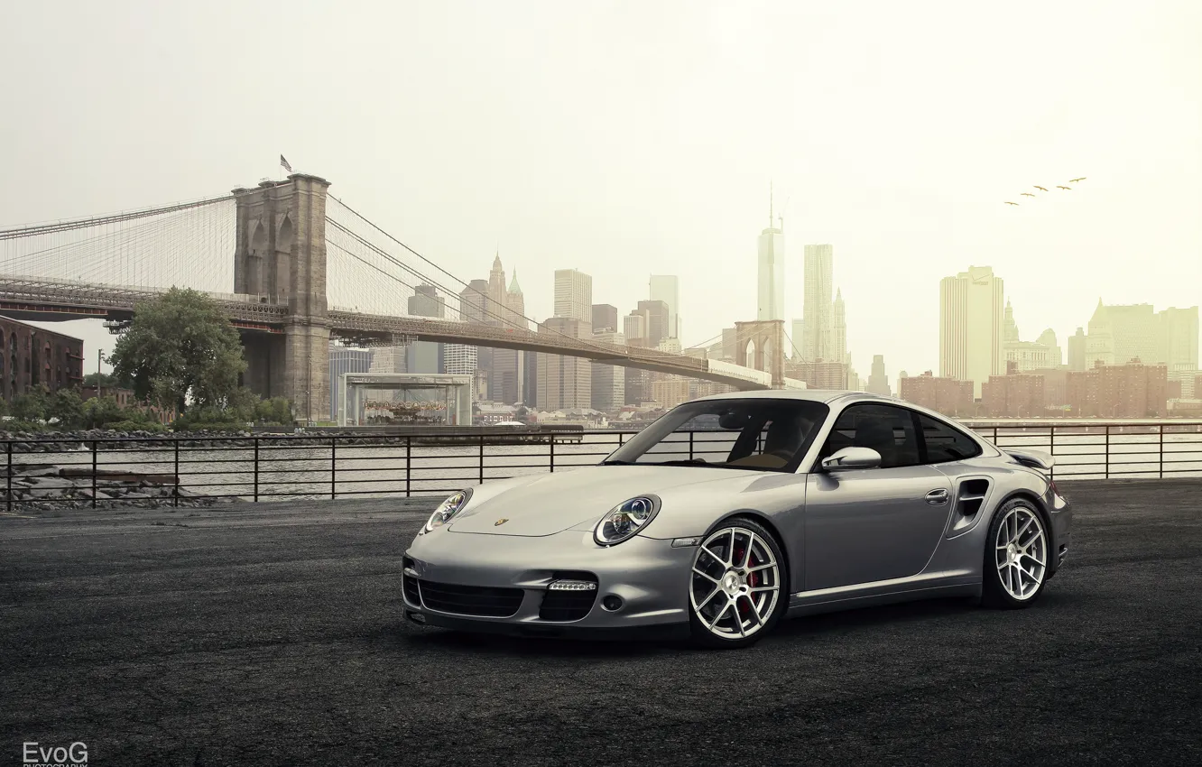 Фото обои car, Porsche 911 Turbo, Evano Gucciardo, evog