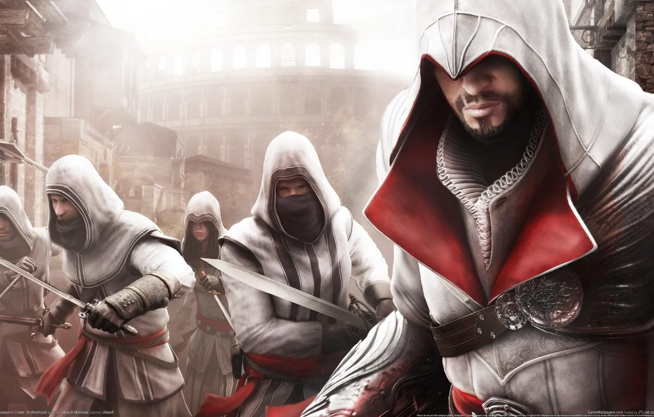 Фото обои Assassin's Creed Brotherhood, Rogue, Убийцы, Роги