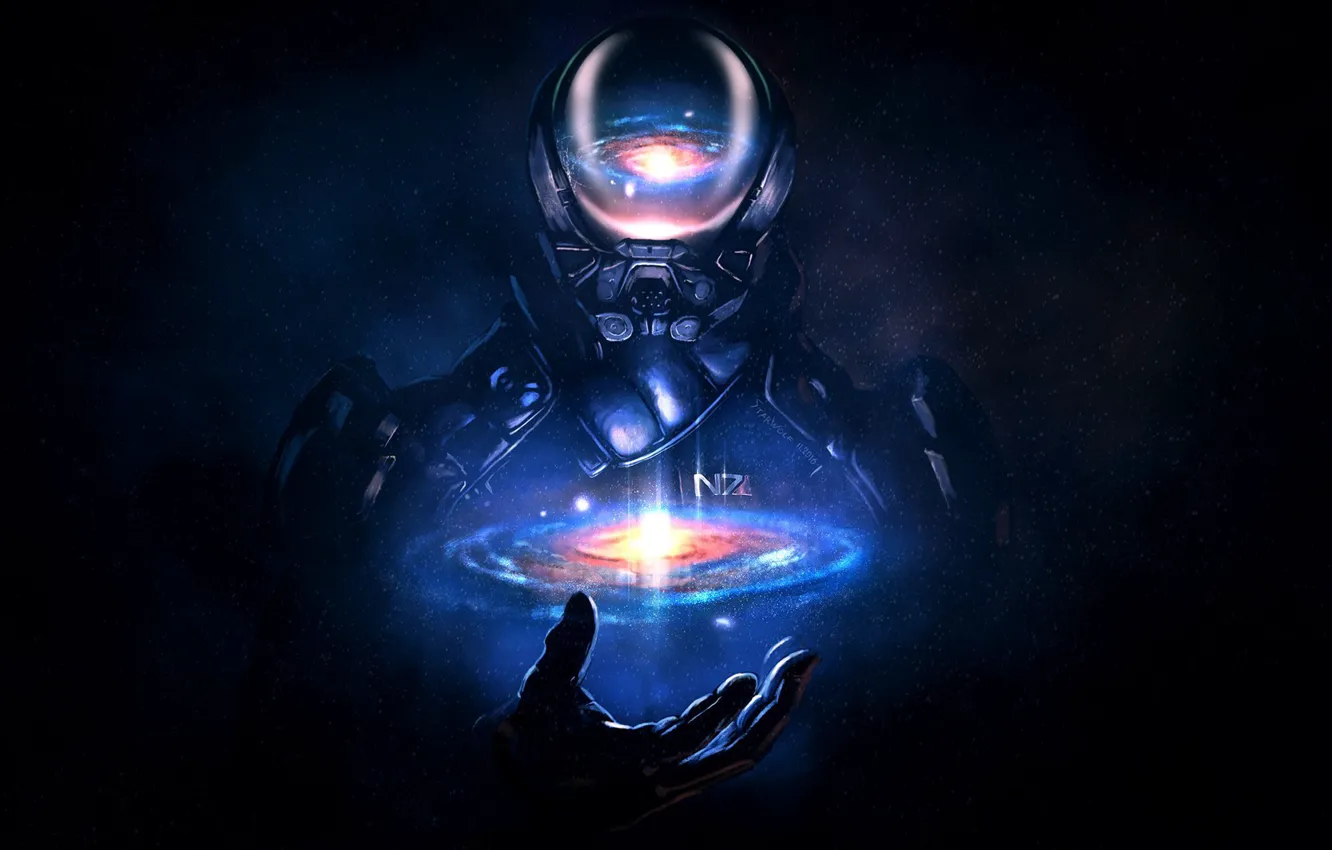 Фото обои Art, Game, Electronic Arts, Mass Effect: Andromeda, StarWolfEmperial