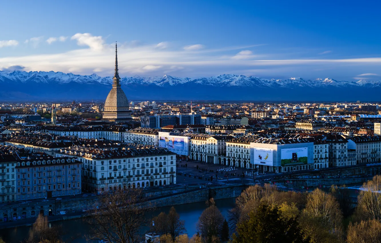 Фото обои Italy, Piedmont, Mole Antonelliana, Dave Wong