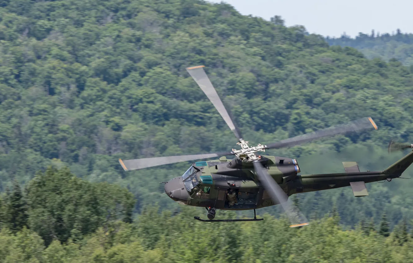 Фото обои вертолет, лопасти, Griffon, Bell CH-146