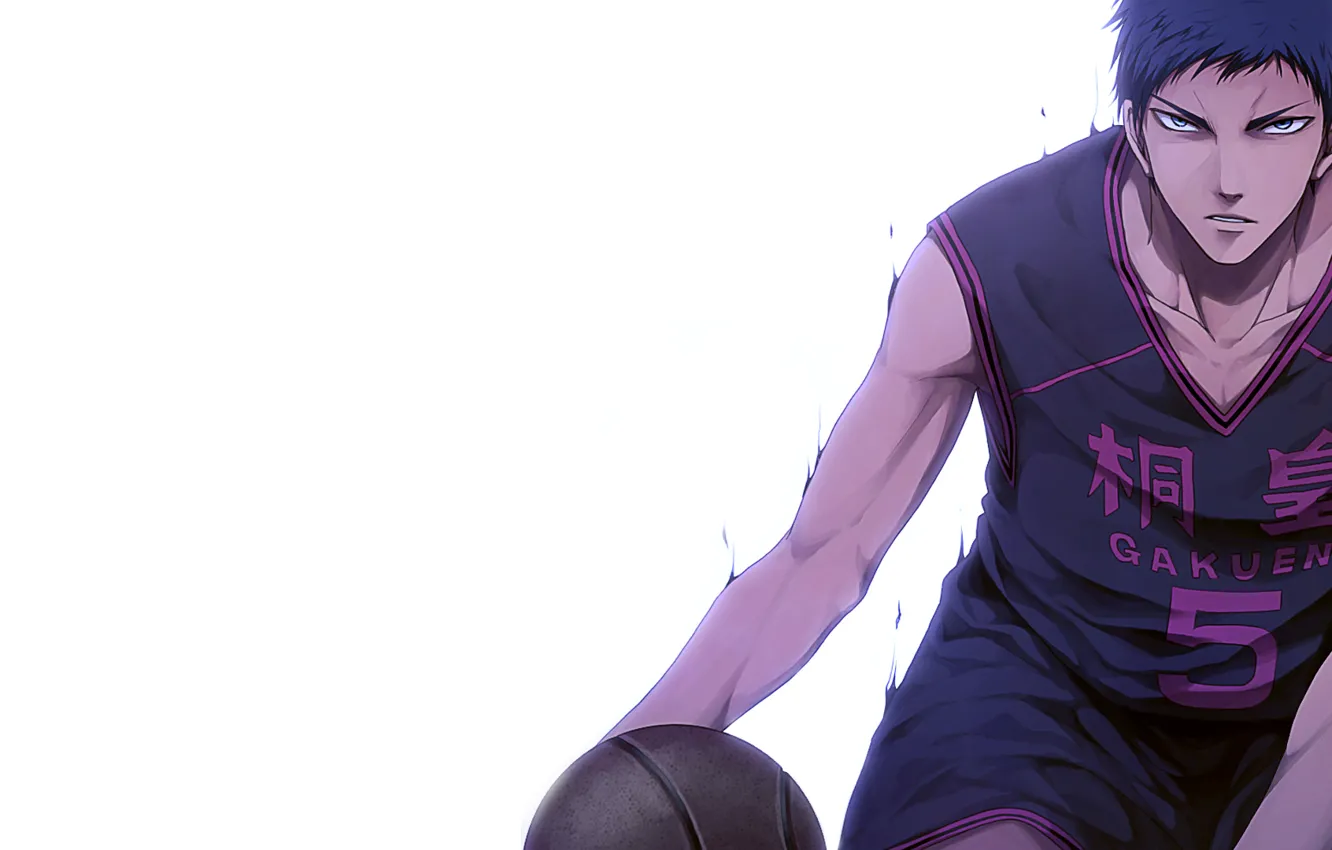 Фото обои basketball, kuroko no basket, Gakuen, Daiki, Too, Aomine