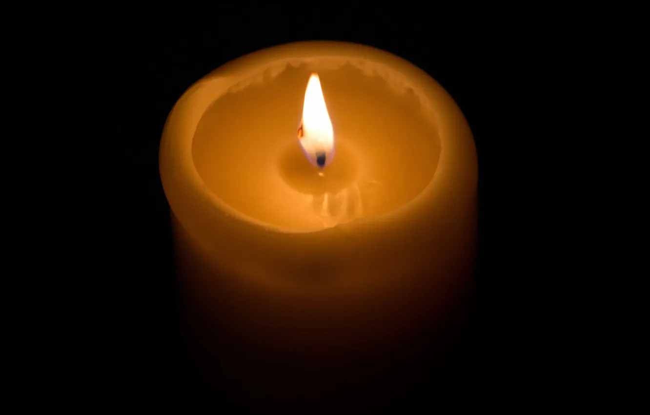 Фото обои light, low, candle