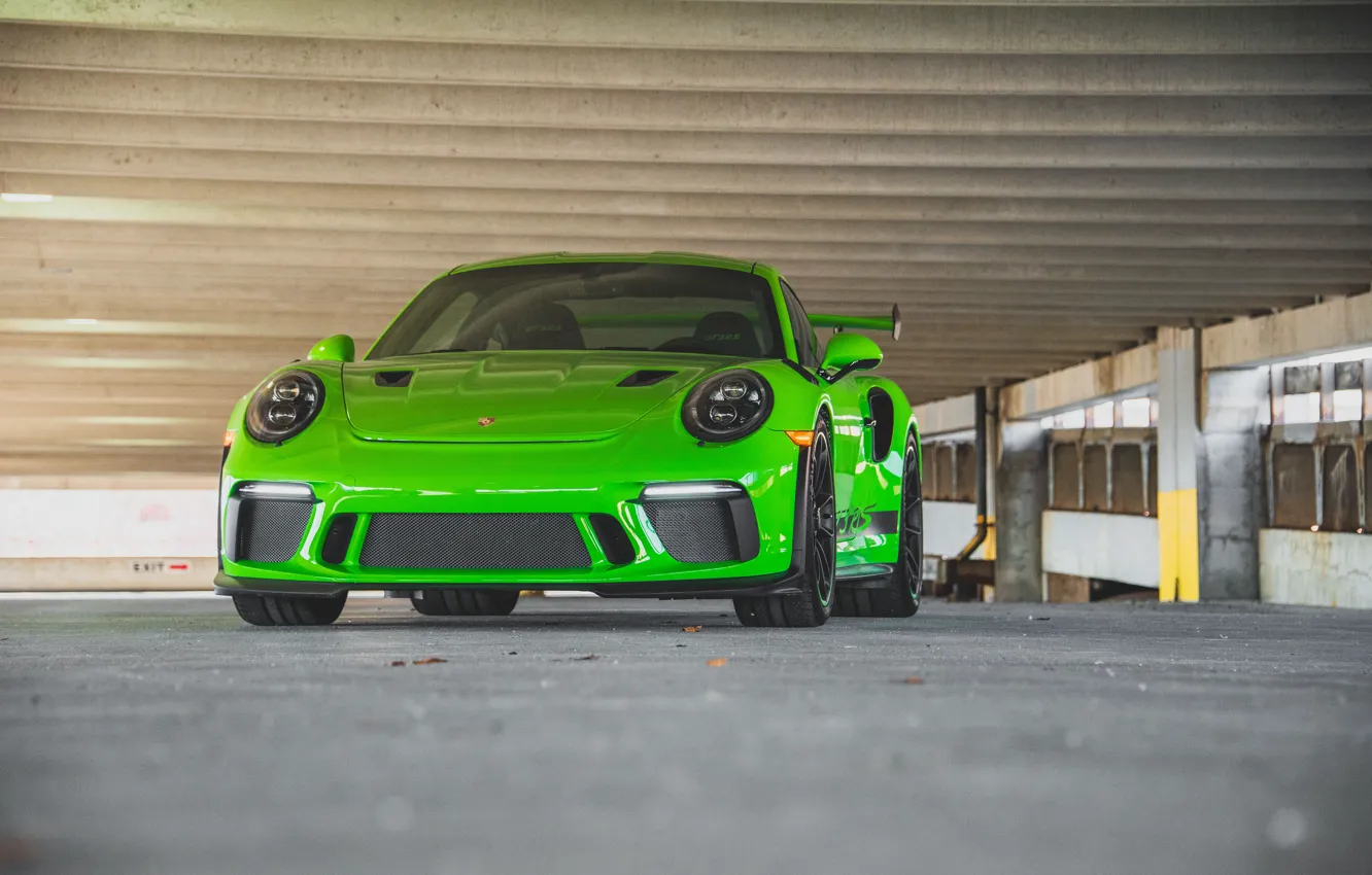 Фото обои 911, Porsche, front view, Porsche 911 GT3 RS