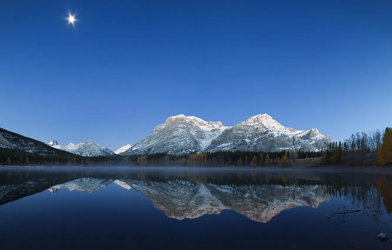 Фото обои пейзаж, горы, Alberta, Kananaskis Country