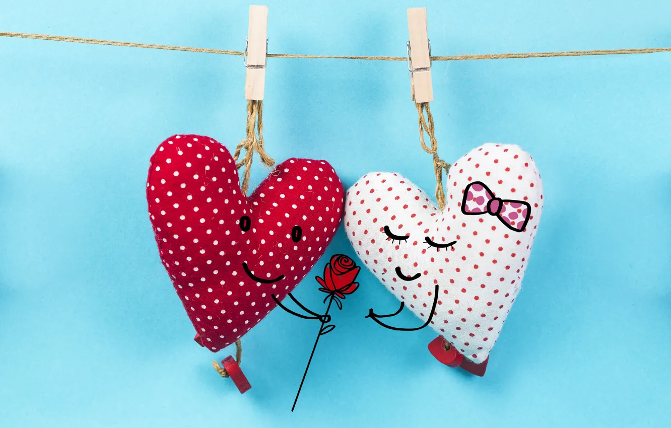 Фото обои любовь, сердце, love, romantic, hearts, valentine's day