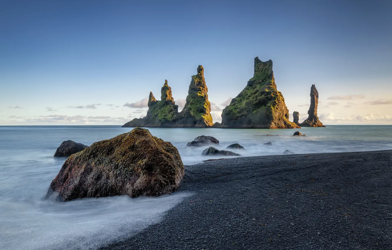 Фото обои South, Iceland, Vik