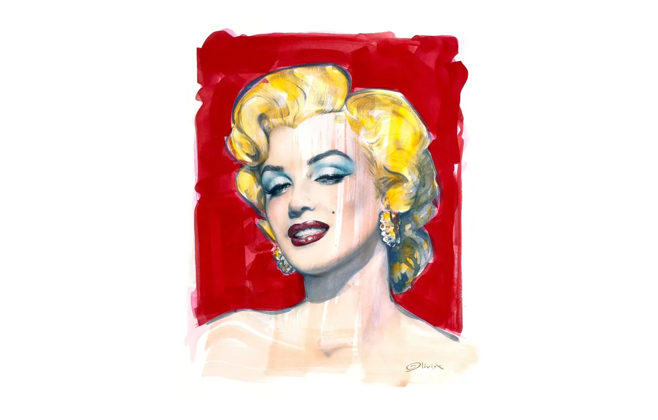 Фото обои лицо, модель, актриса, певица, мерлин монро, Marilyn Monroe