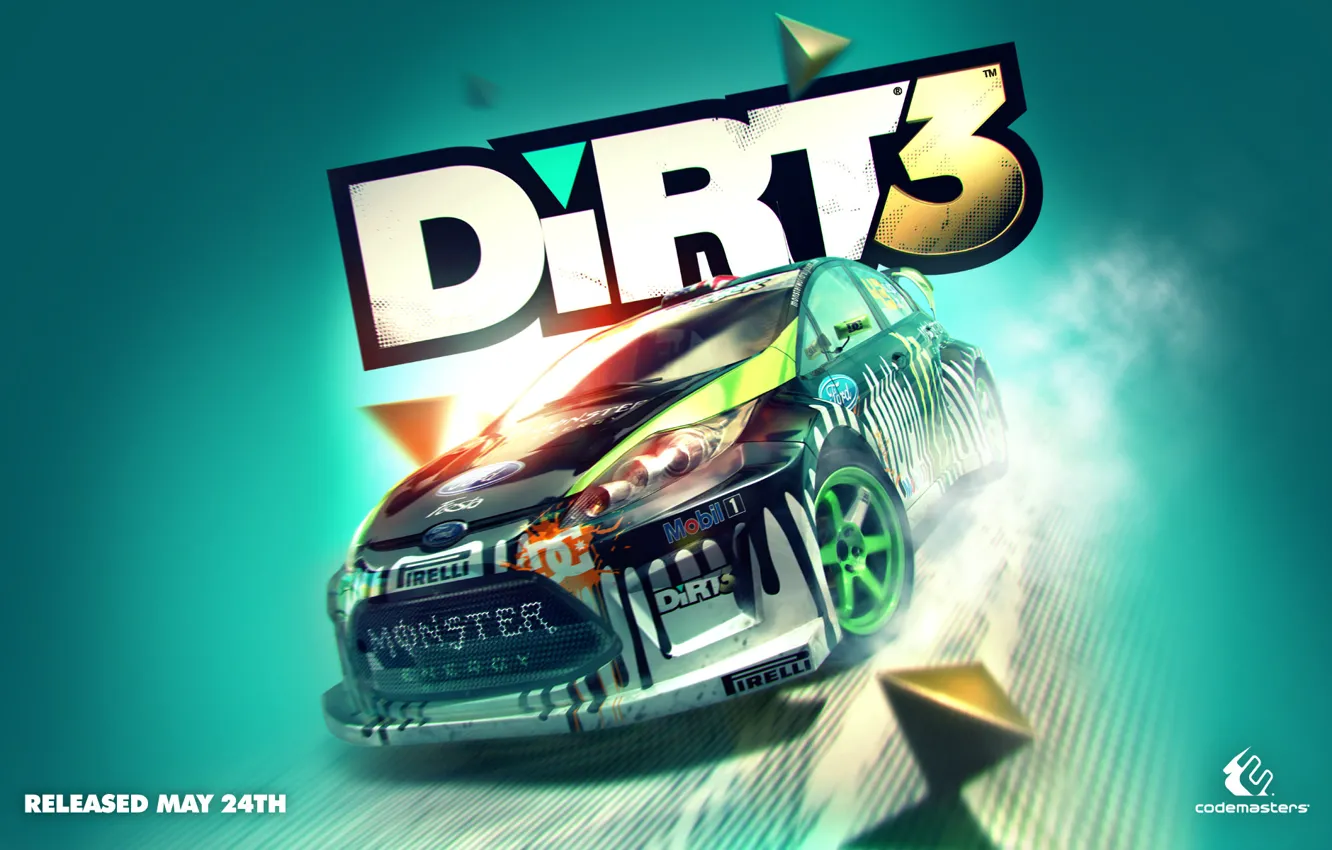 Фото обои dirt, Rally, Ралли, dirt3, Colin McRae Rally