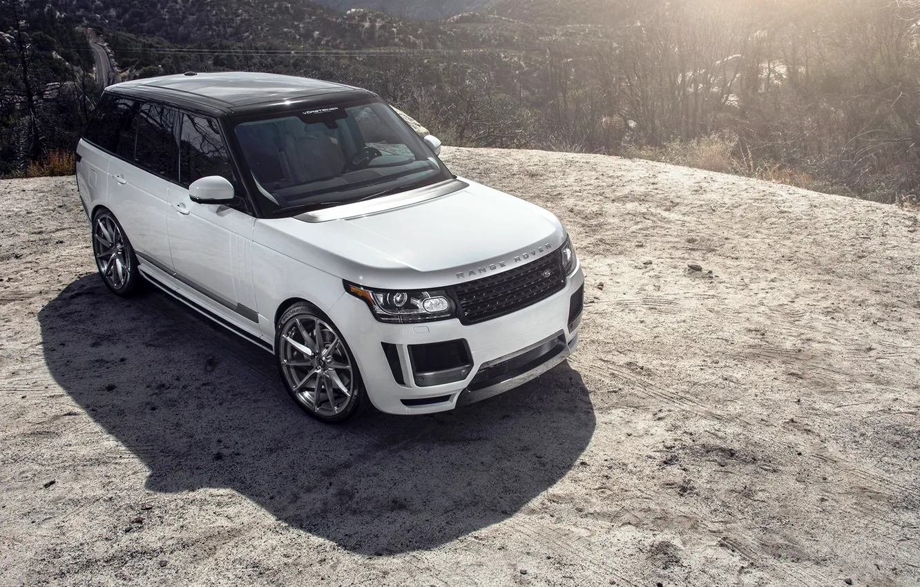 Фото обои Land Rover, Range Rover, ленд ровер, рендж ровер, Vogue, 2015