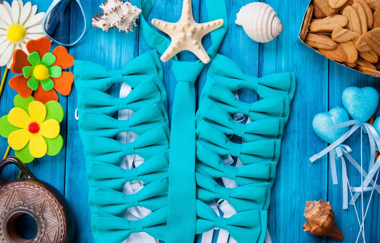 Фото обои ракушки, морская звезда, wood, marine, still life, starfish, seashells