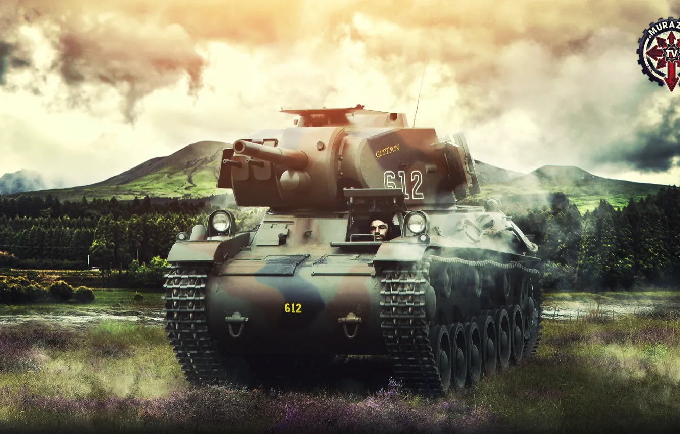 Фото обои Игры, Games, World of Tanks, Wargaming, FuriousGFX, NetStrv m/42