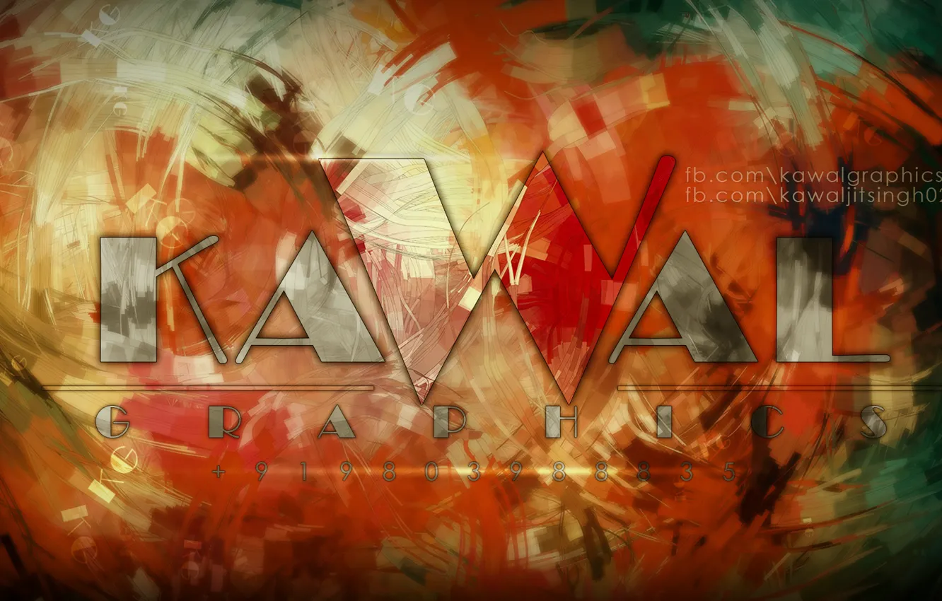 Фото обои abstract, wallpaper, orange, kawal, kawalgraphics, kawal graphics, mix color