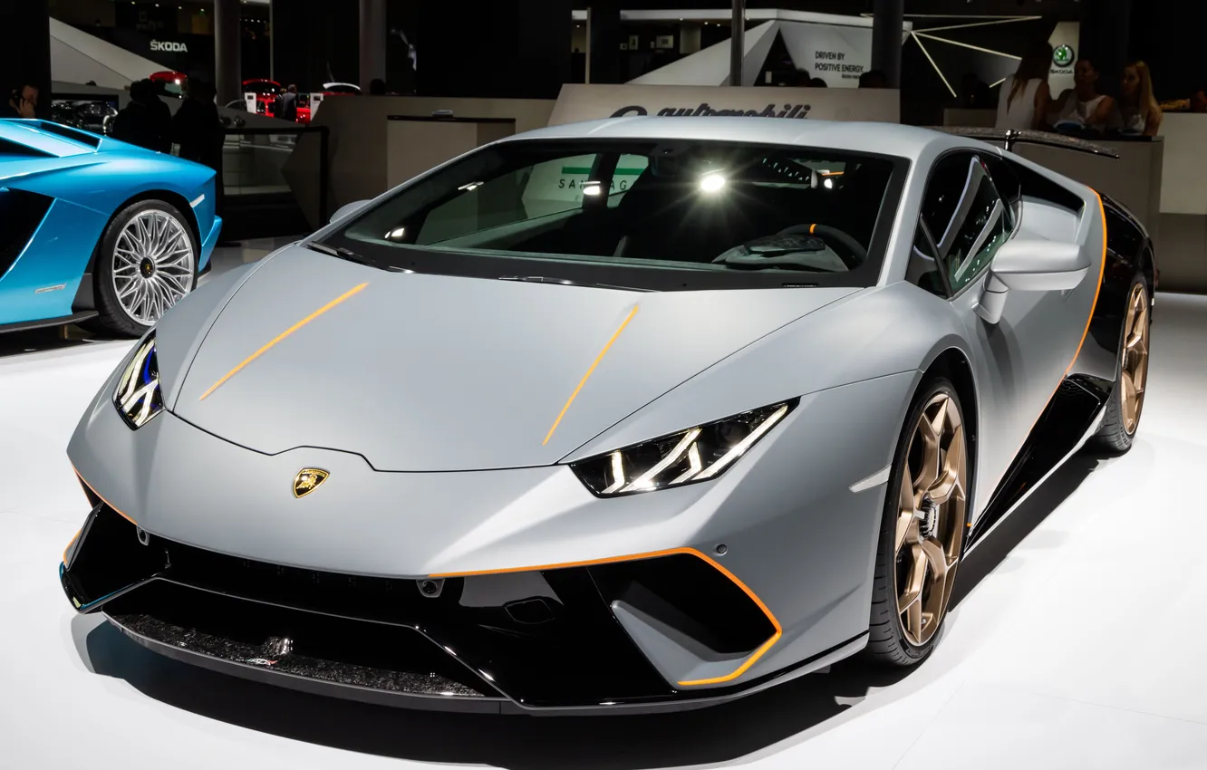 Фото обои lamborghini, modern, model, luxury, metallic, lamborghini huracan