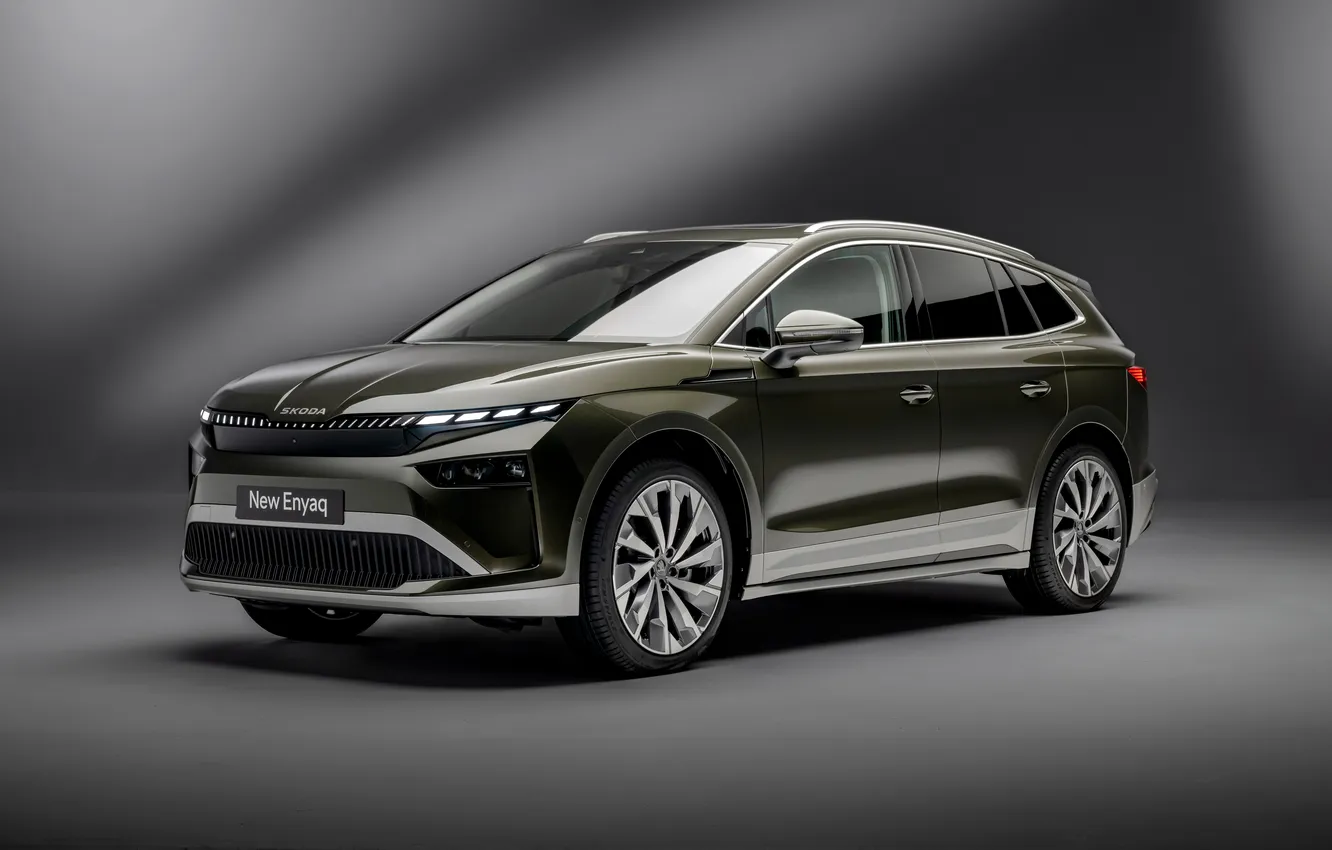 Фото обои Skoda, 2025, Enyaq, 85x