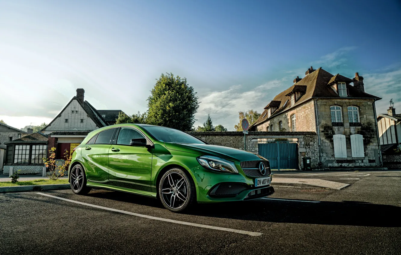 Фото обои Mercedes-Benz, мерседес, AMG, амг, W176, A-Class