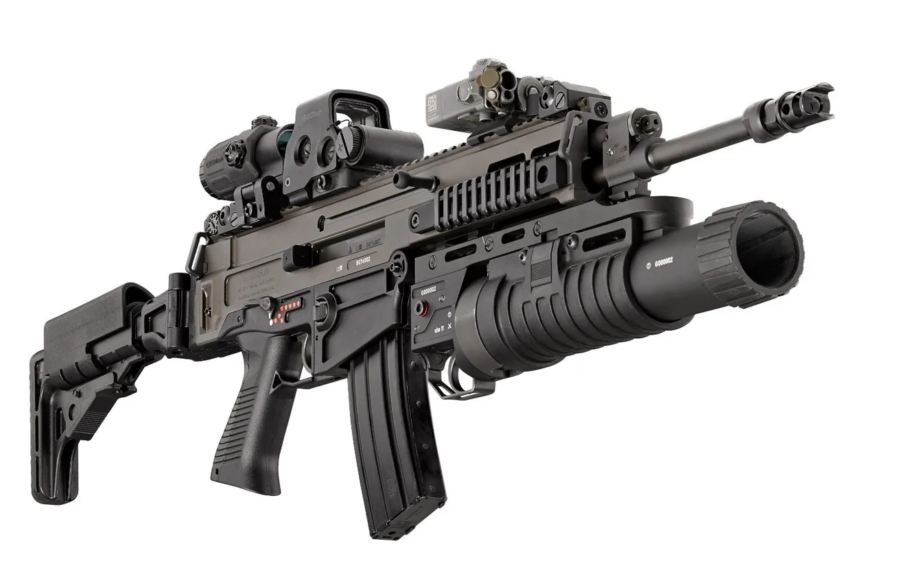 Фото обои wallpaper, gun, weapon, evo, rifle, Czech, EOTech, 5.56x45