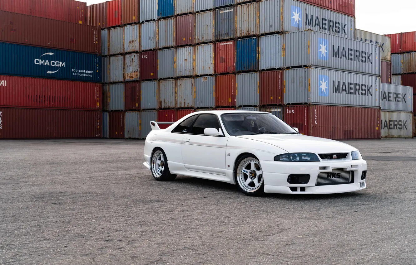 Фото обои car, nissan, GT-R, Coupe, Skyline, r33