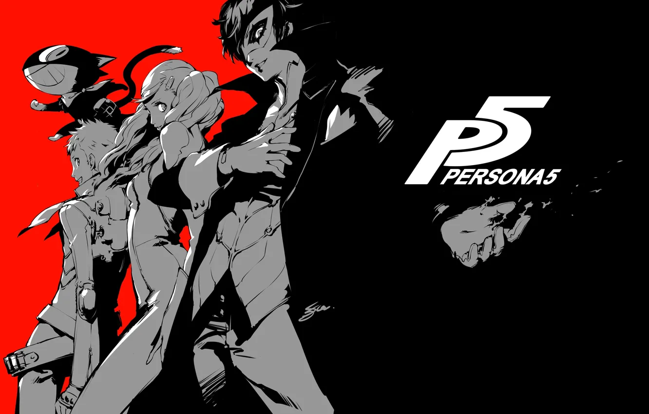 Фото обои видеоигра, Atlus, Persona 5, Persona 5 Royal, P-Studio