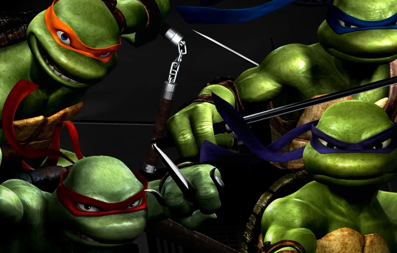 Фото обои TMNT, wallpapers, comics, ninja