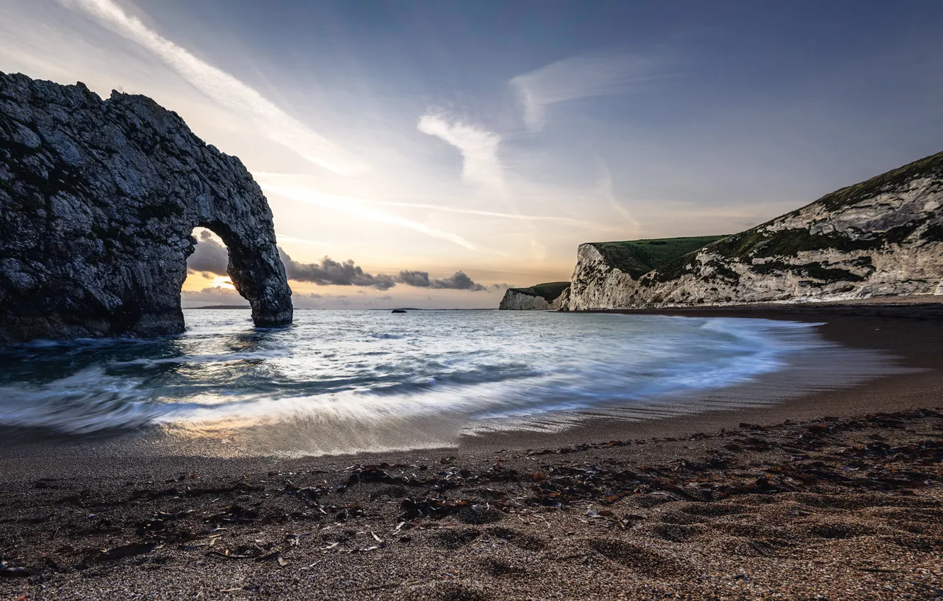Фото обои England, West Lulworth, Durdle Door, Purbeck District