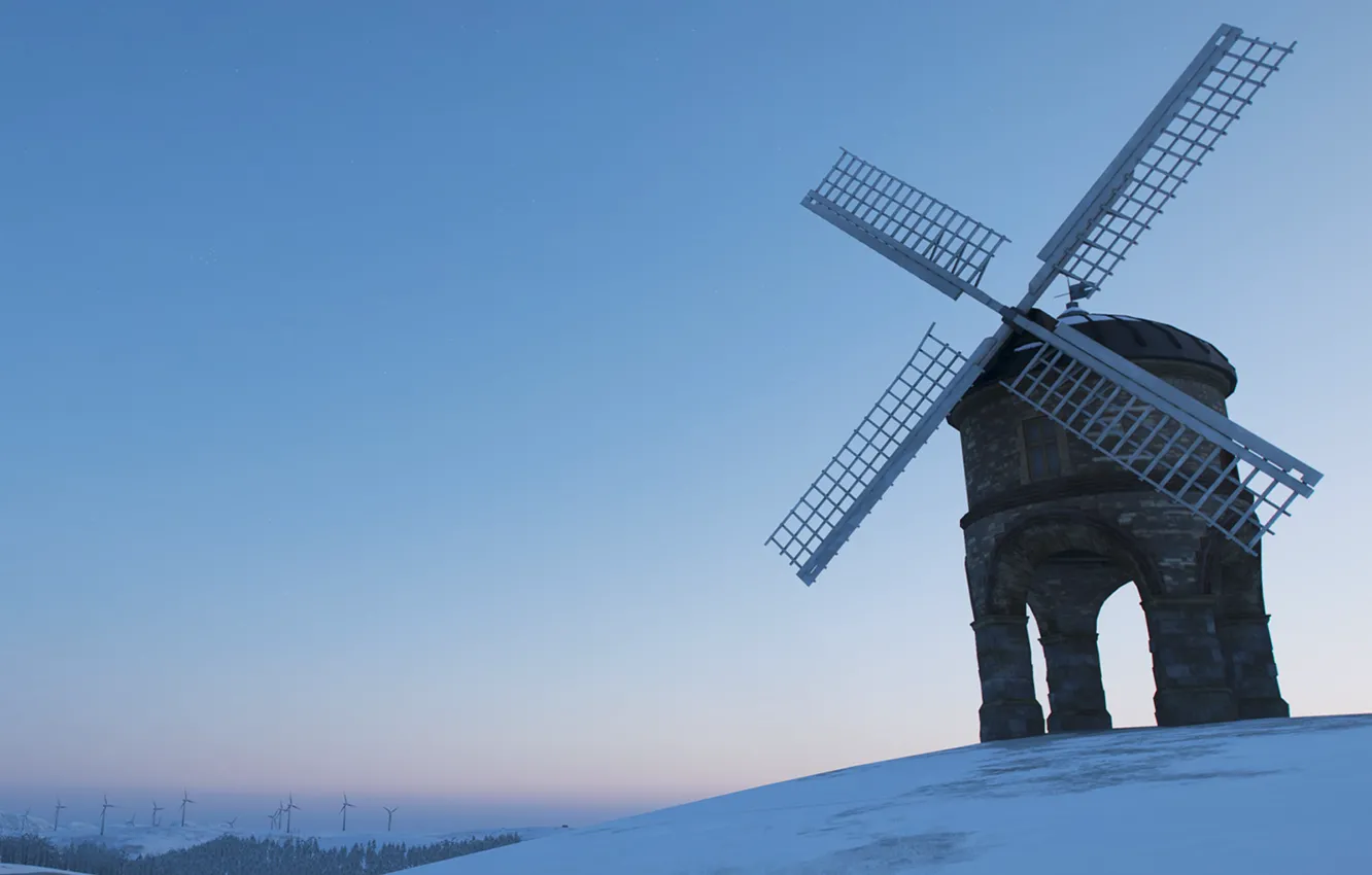 Фото обои background, Horizon 4, Broadway Mill