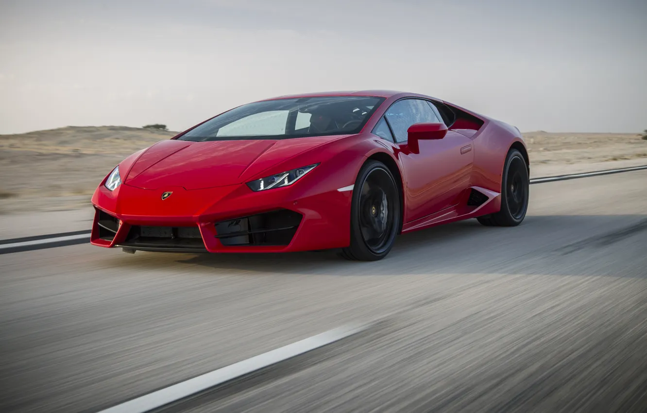 Фото обои Lamborghini, ламборгини, Huracan, хуракан, LP 580-2