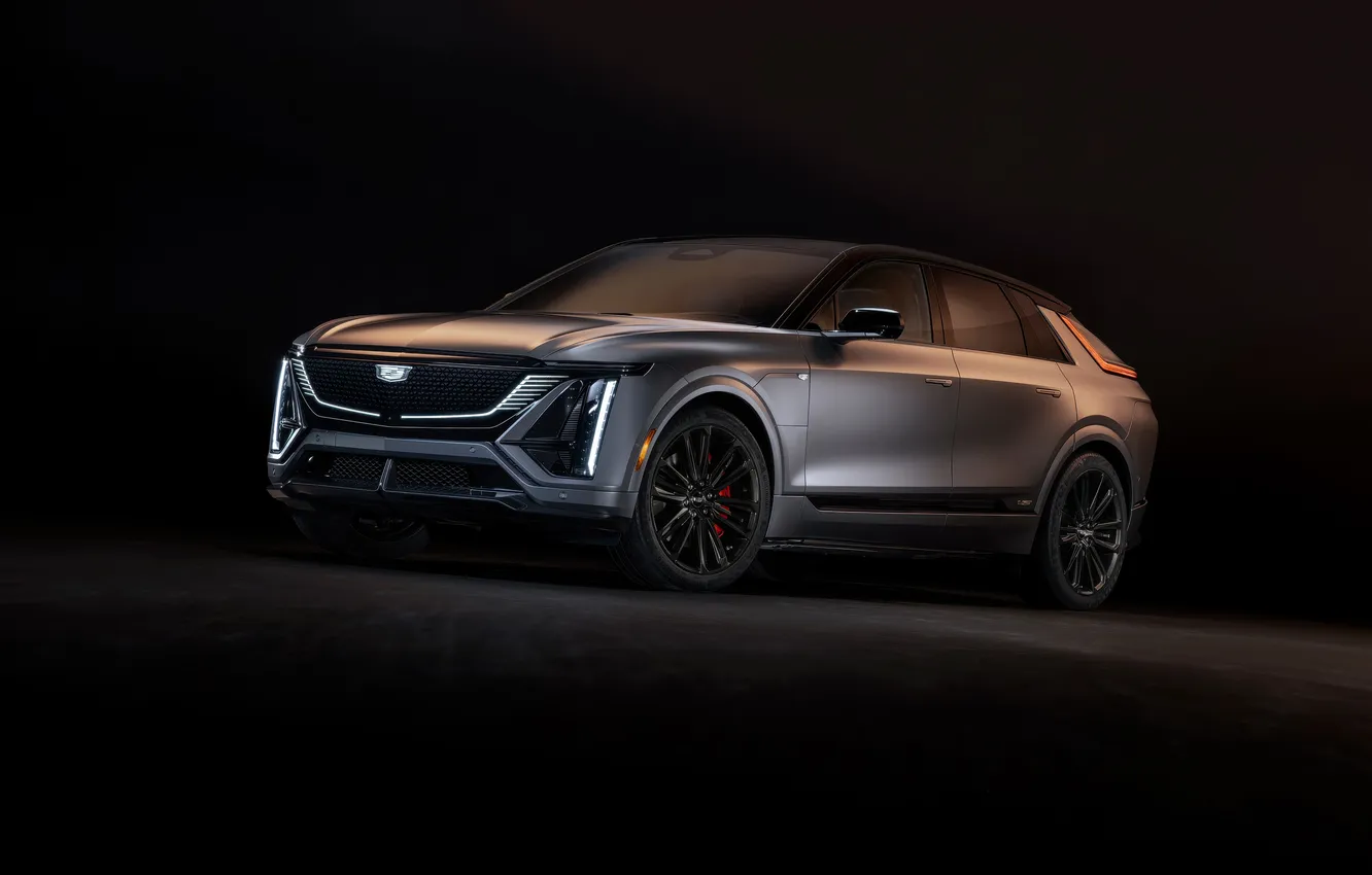 Фото обои Cadillac, Gray, Lyriq