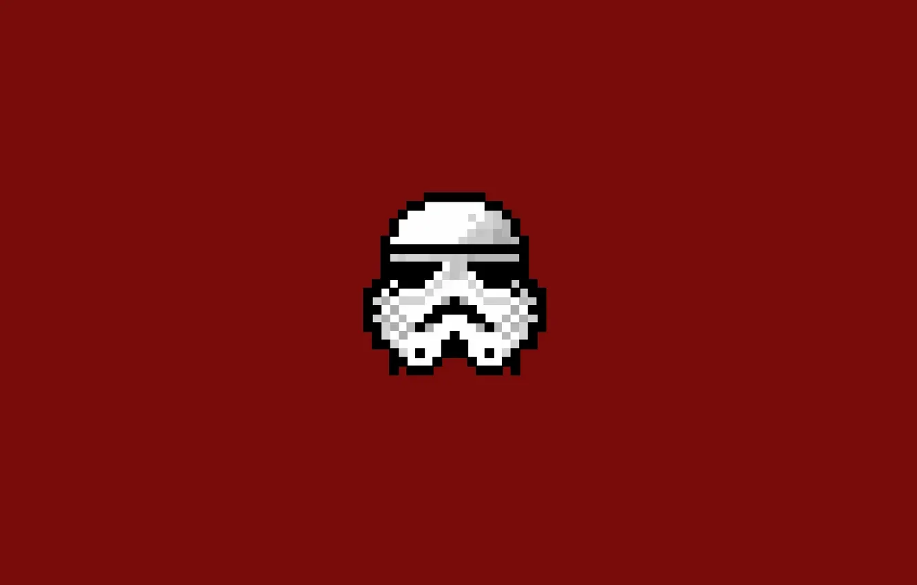 Фото обои звездные войны, star wars, штурмовик, 8bit, stormtrooper, pixel art, storm trooper, 8 bit