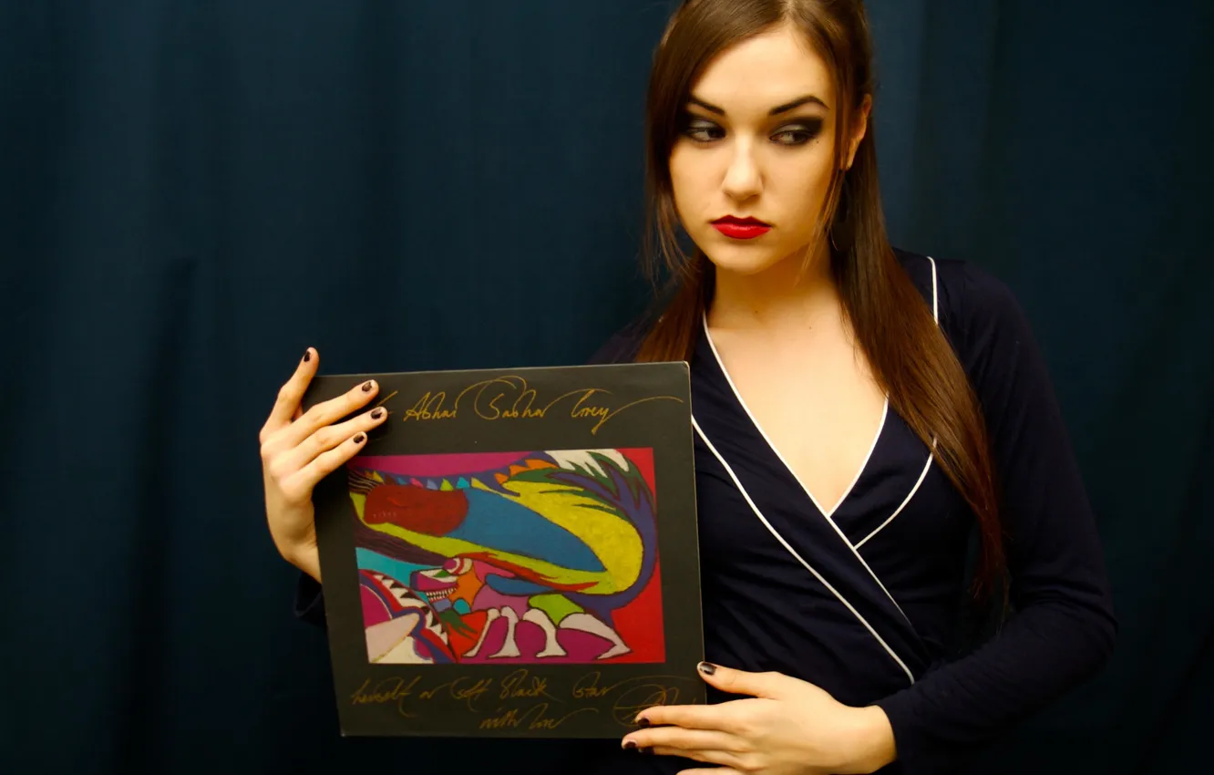 Фото обои Девушка, Взгляд, Sasha Grey, Саша, Обои На Рабочий Стол