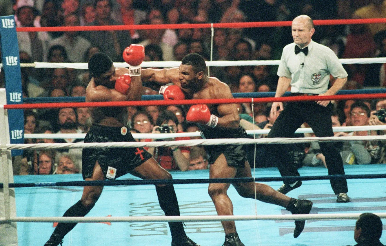 Фото обои бокс, boxing, Mike Tyson, Майк Тайсон