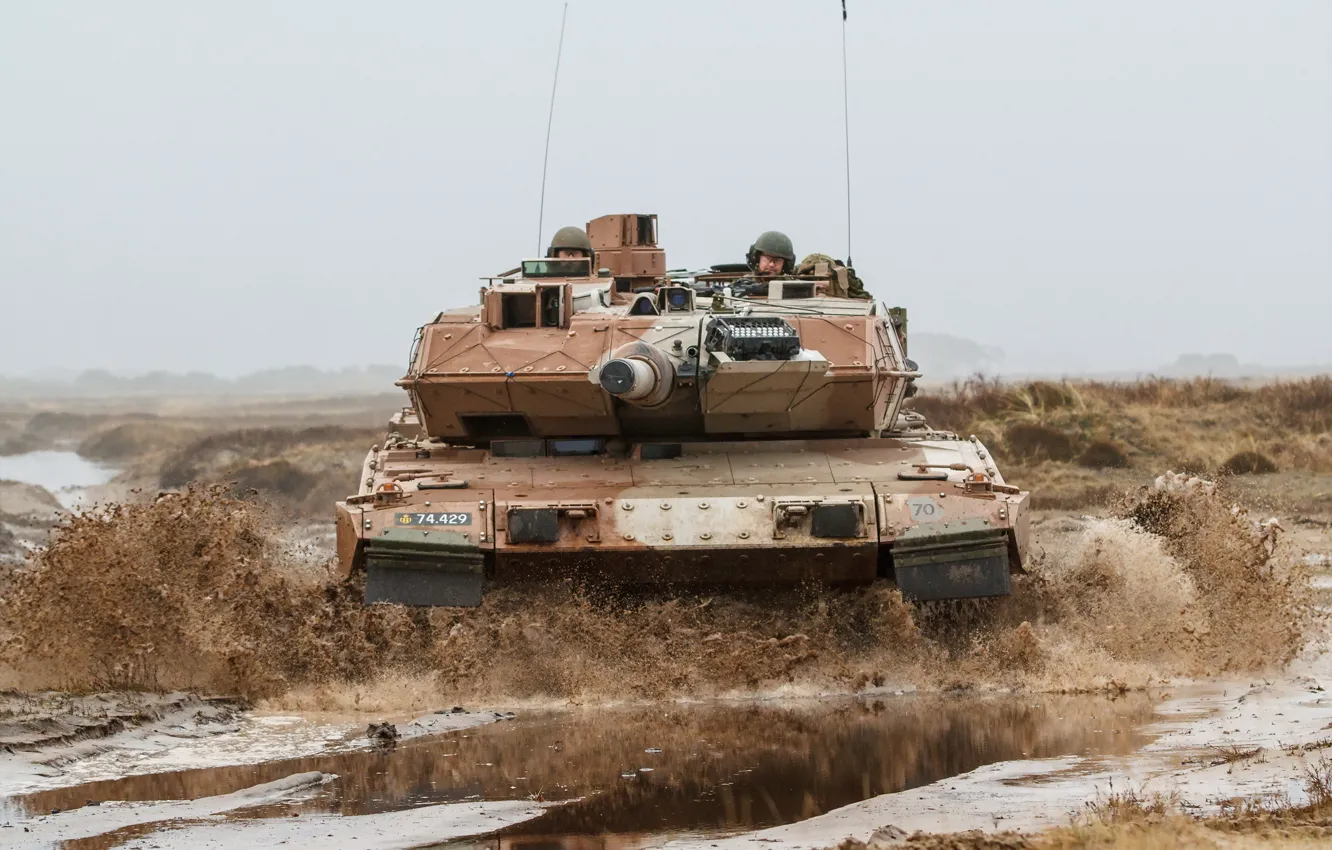 Фото обои оружие, танк, Danish Army