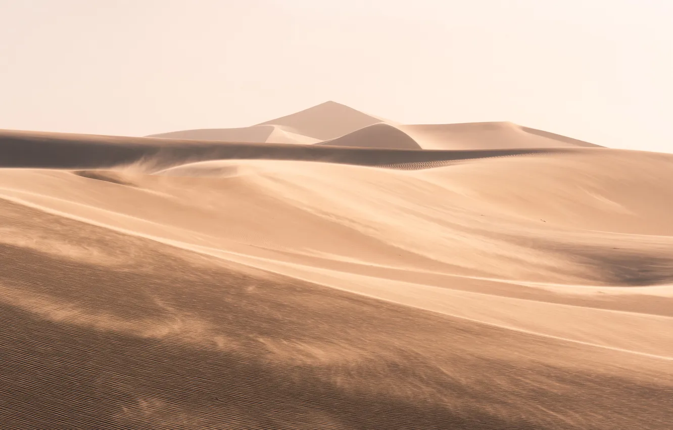 Фото обои sand, valley, dune