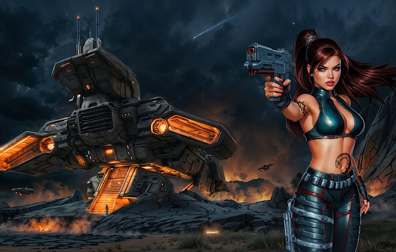 Фото обои Epic Games, Aida, Unreal Engine, Unreal Tournament, Unreal 2