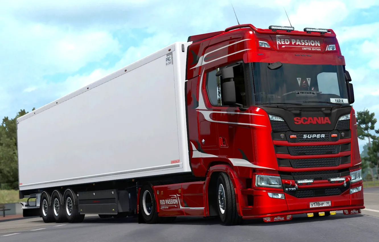 Фото обои игра, Euro Truck Simulator 2, SCS Software