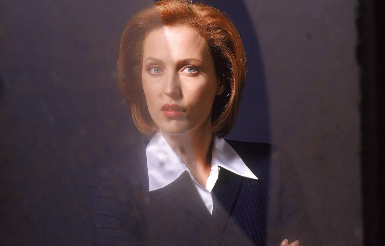 Фото обои сериал, The X-Files, Секретные материалы, Джиллиан Андерсон, Дана Скалли