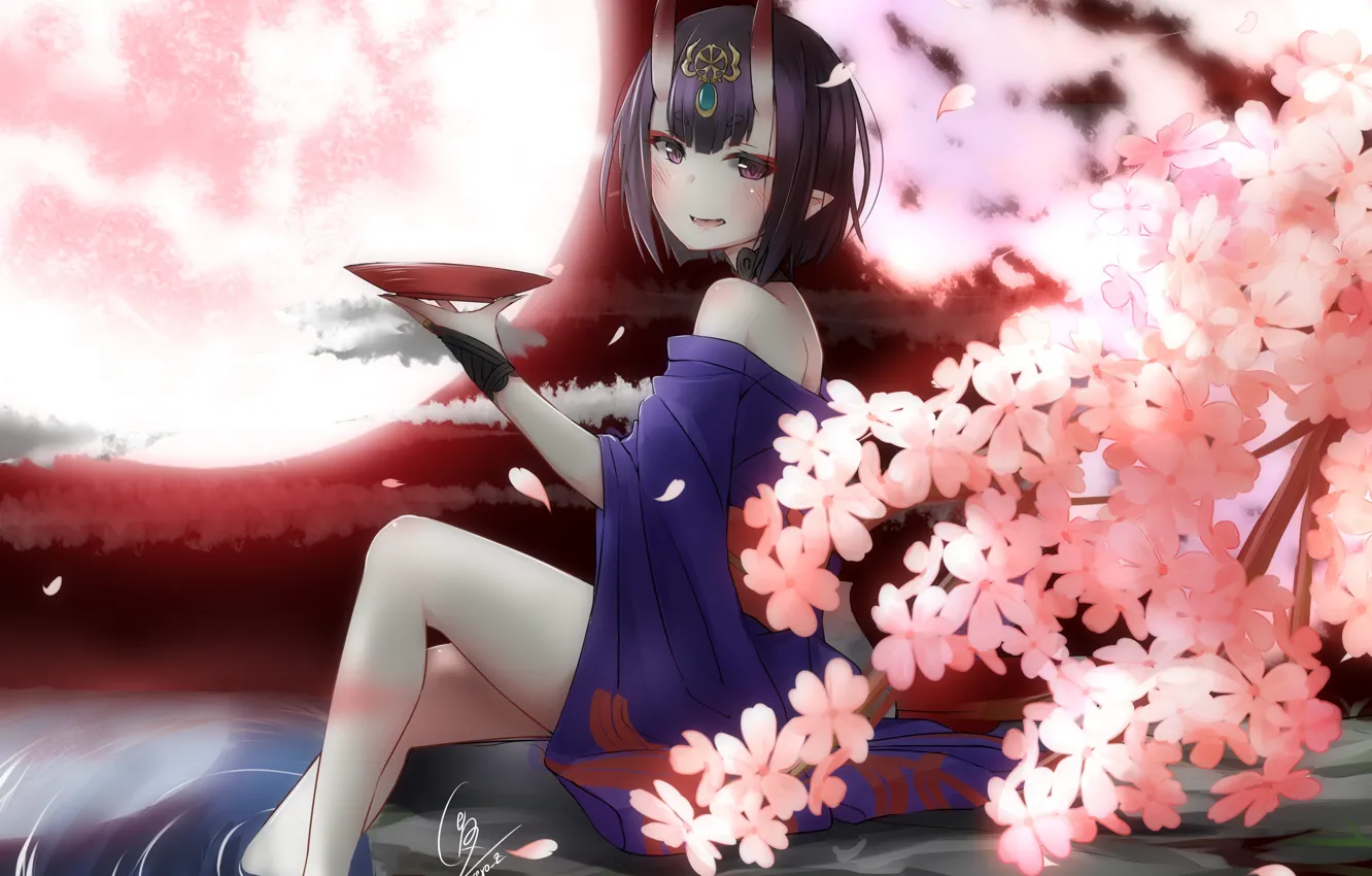 Фото обои аниме, арт, Ассасин, fate/grand order