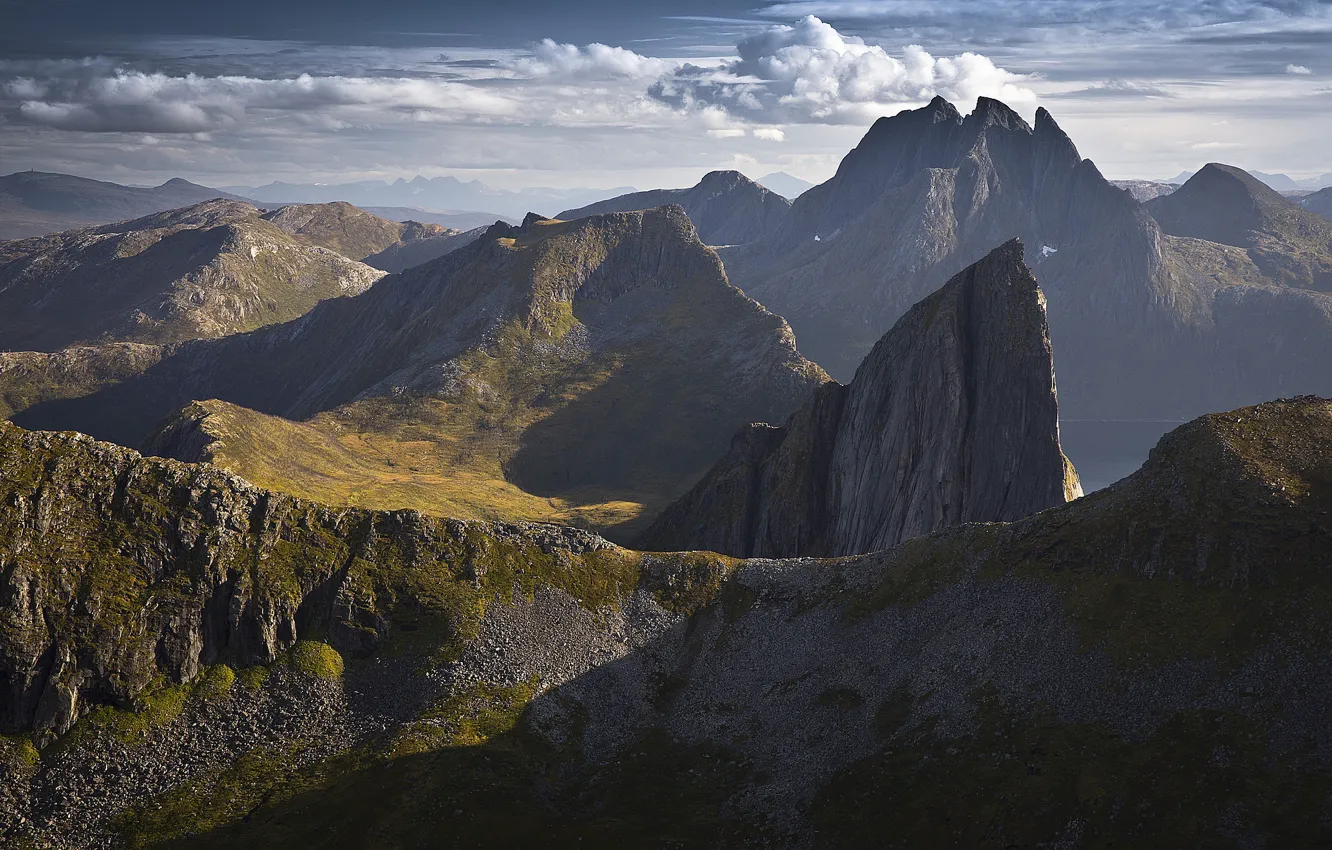 Фото обои горы, Норвегия, Norway