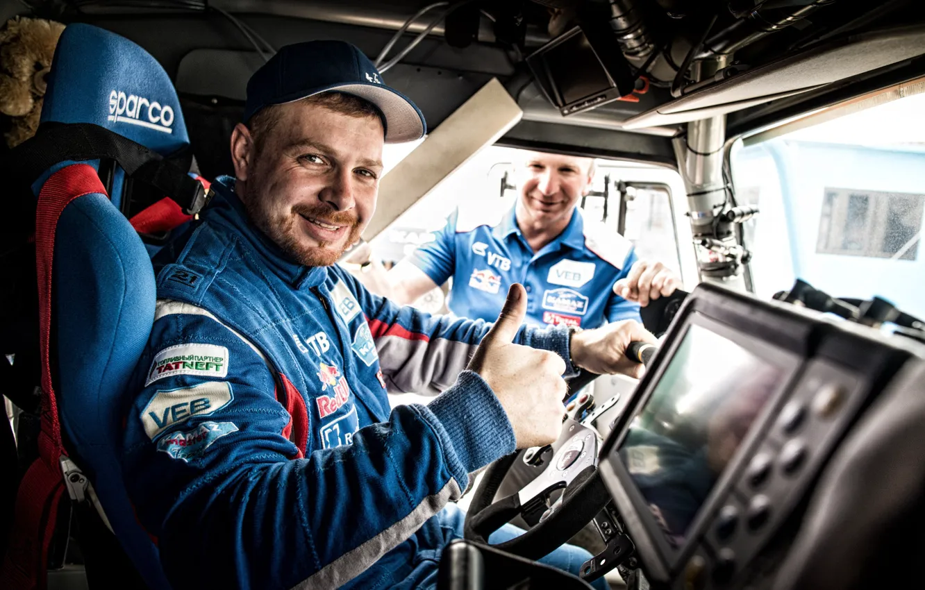 Фото обои Мастер, Россия, 2018, Kamaz, Rally, Dakar, КАМАЗ-мастер, Дакар