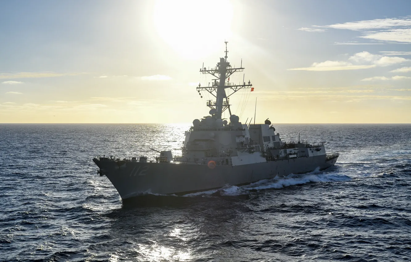 Фото обои Эсминец, DDG 112, USS Michael Murphy