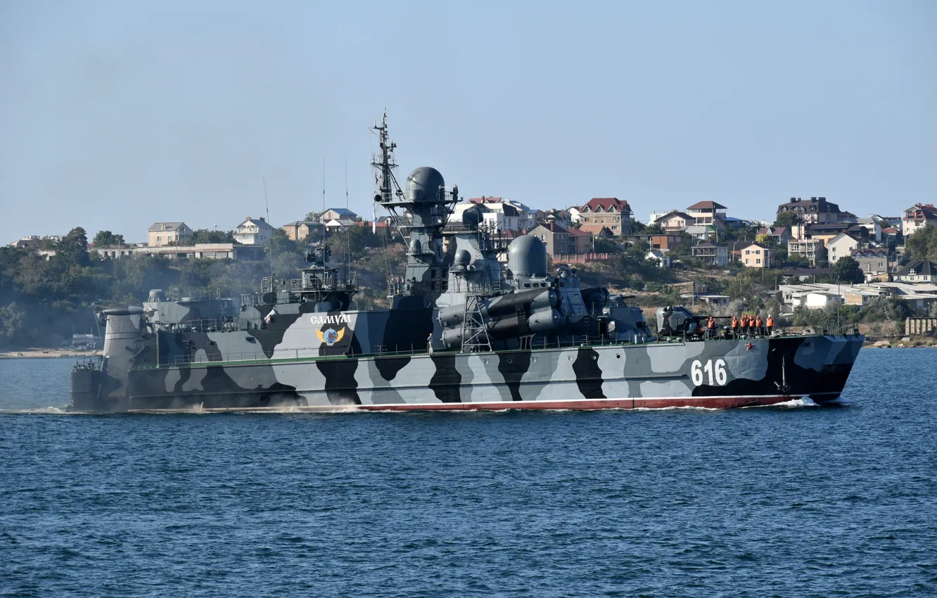 Фото обои Самум, Севастополь, ракетный корабль на воздушной подушке, автор Erne