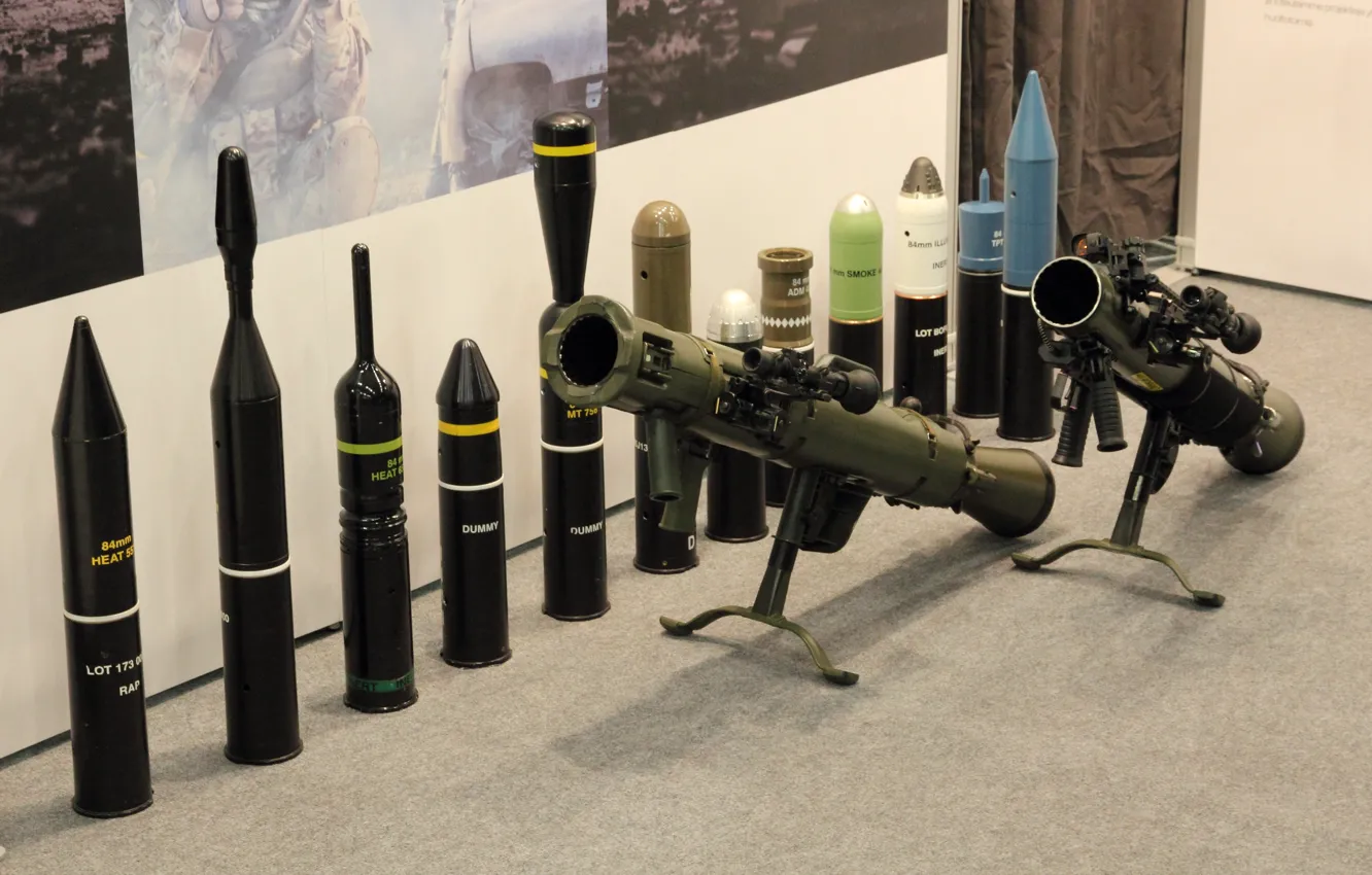 Фото обои gun, weapon, army, rifle, ammunition, show, cannon, Swedish