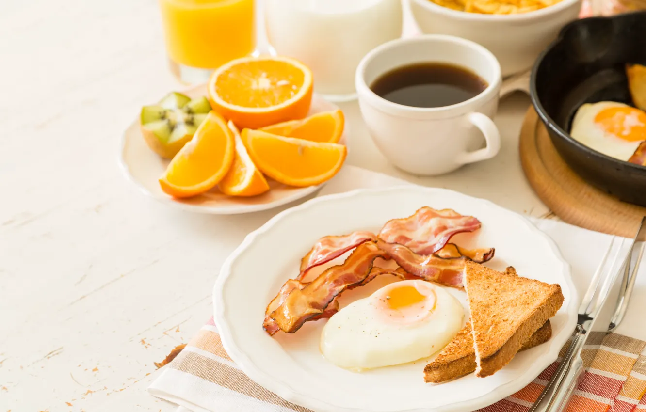 Фото обои кофе, еда, завтрак, сок, breakfast