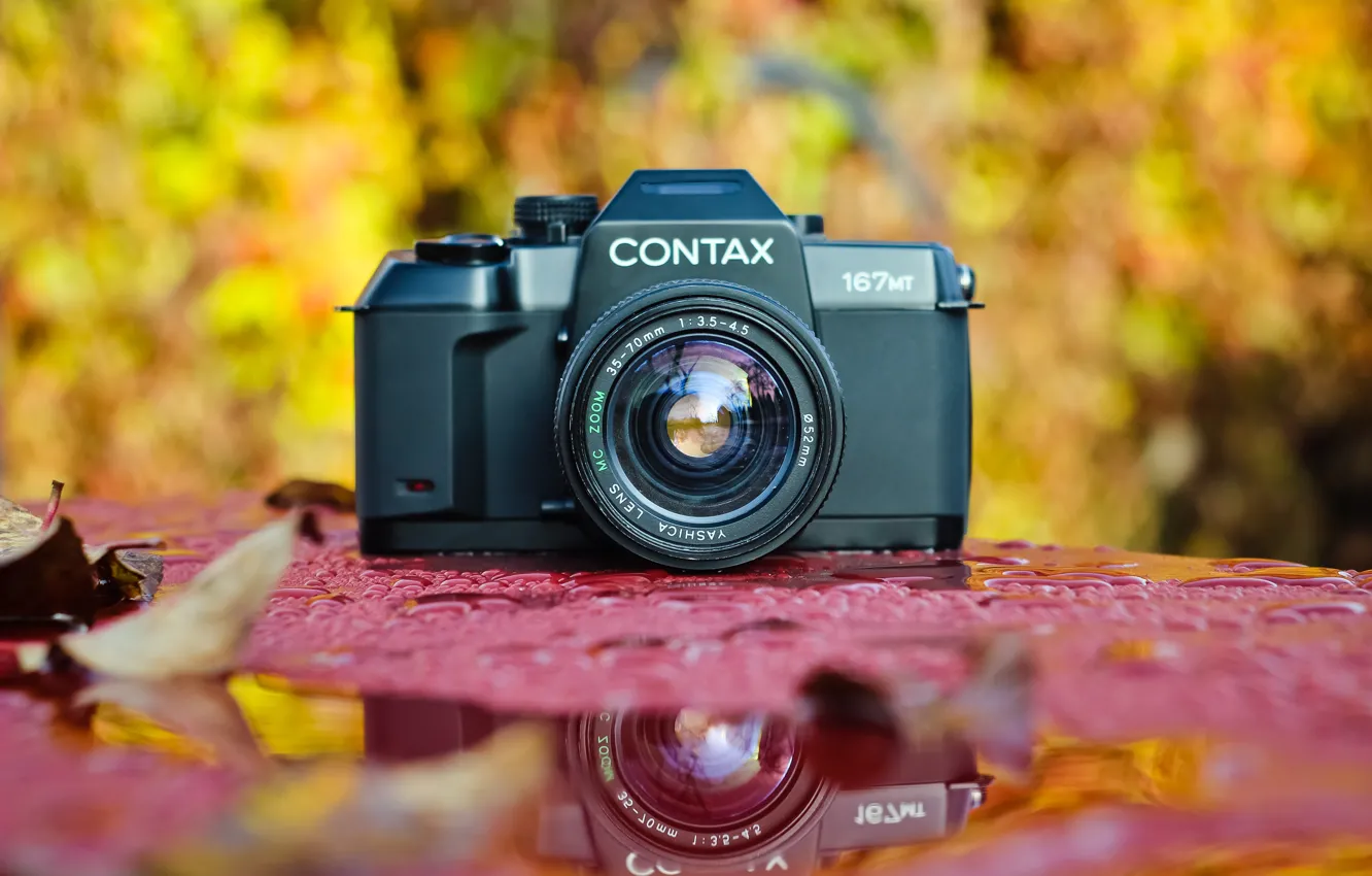 Фото обои Japan, camera, боке, camera Contax, contax