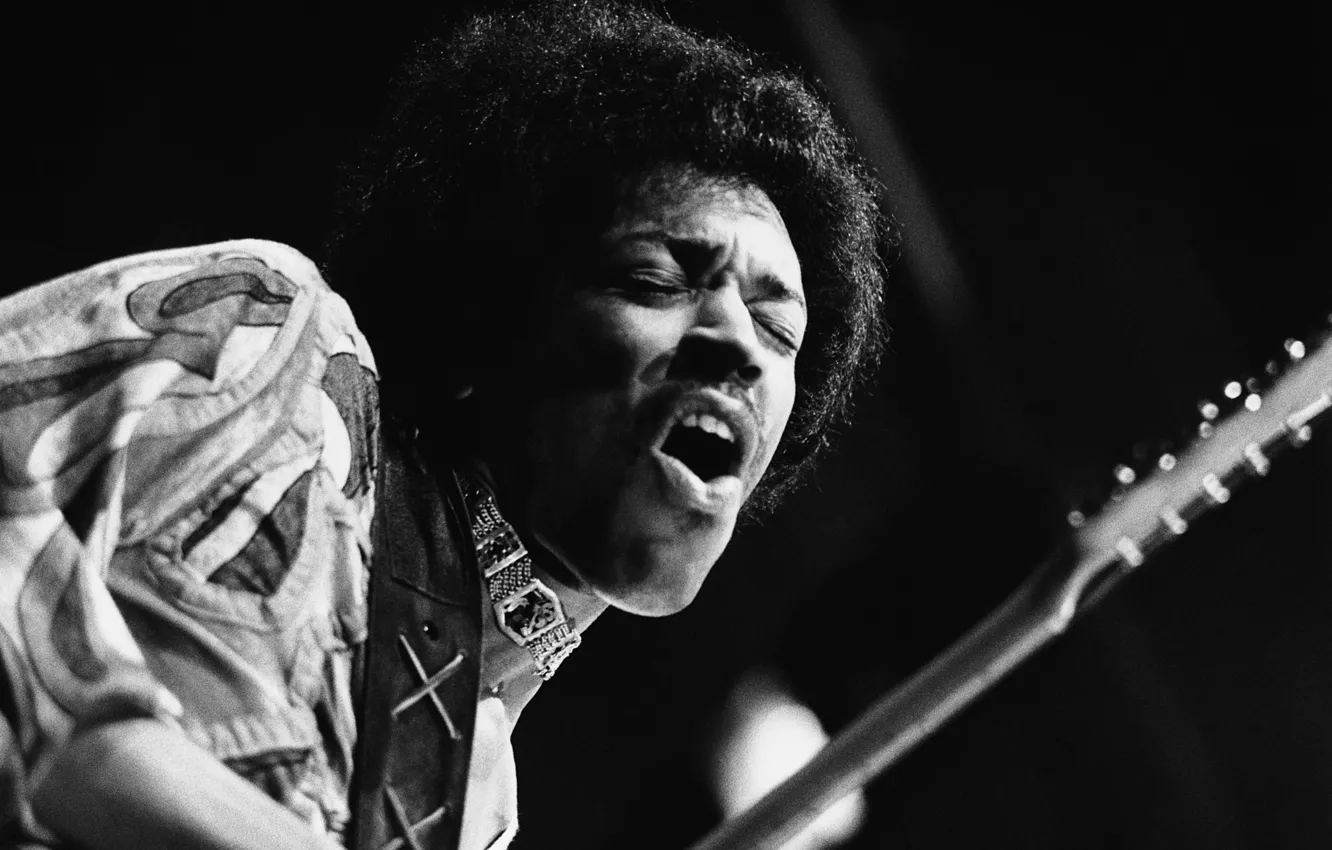 Фото обои гитара, концерт, выступление, Jimi Hendrix, Джими Хендрикс