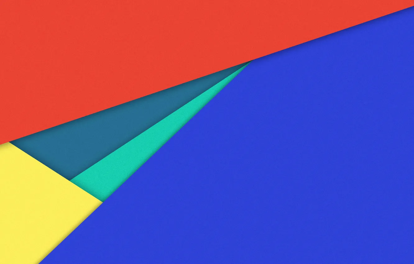 Фото обои линии, синий, желтый, красный, геометрия, material